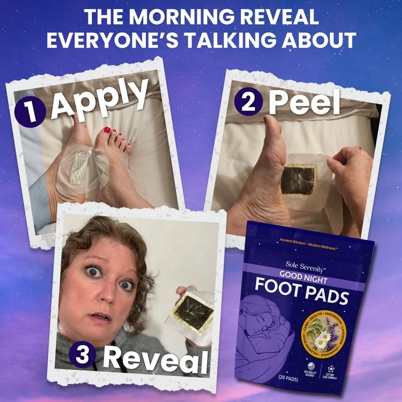 Good Night Sleep Detox Foot Pads